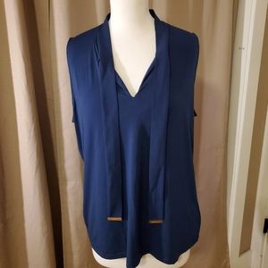 Navy blue blouse xlarge